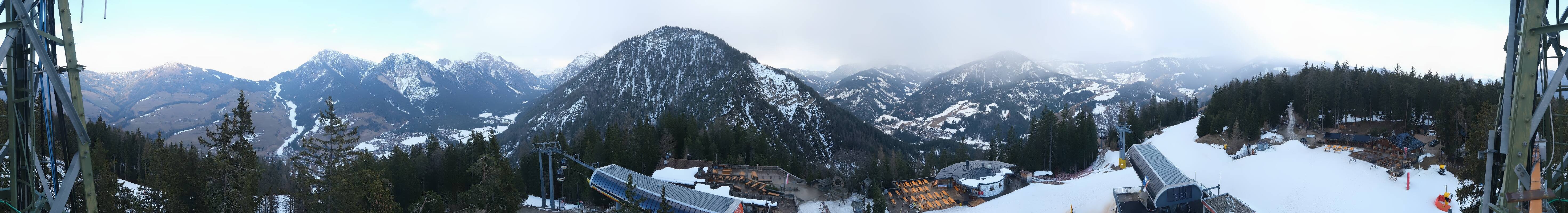 Archiv Foto Webcam Bergstation Piz de Plaies am Kronplatz