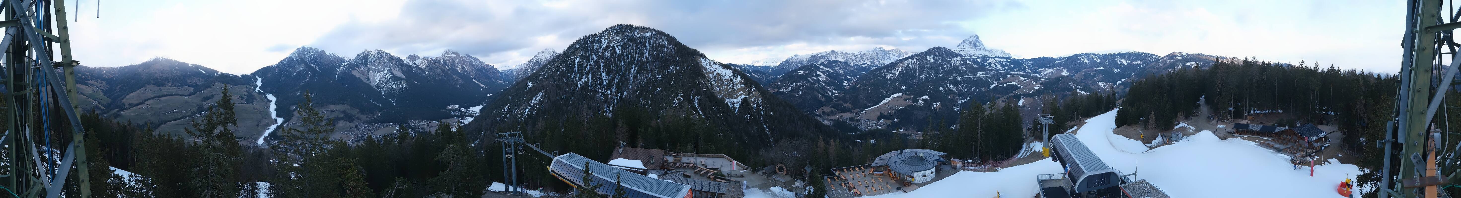 Archiv Foto Webcam Bergstation Piz de Plaies am Kronplatz