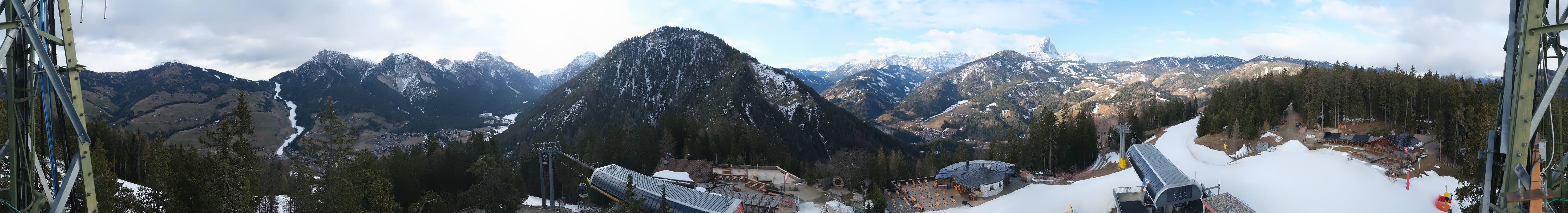 Archiv Foto Webcam Bergstation Piz de Plaies am Kronplatz