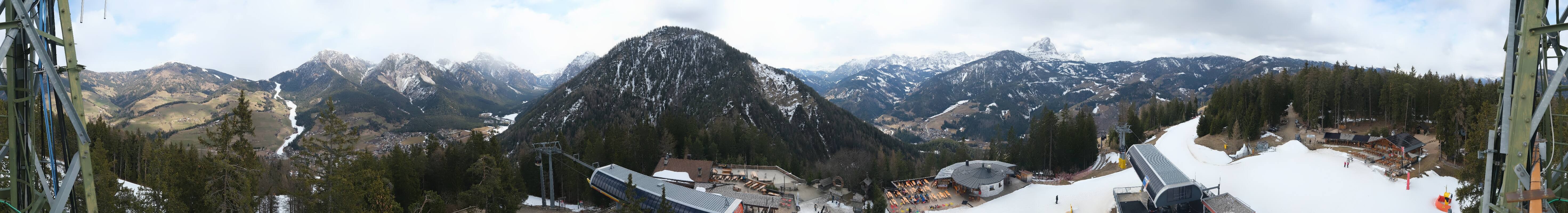 Archiv Foto Webcam Bergstation Piz de Plaies am Kronplatz