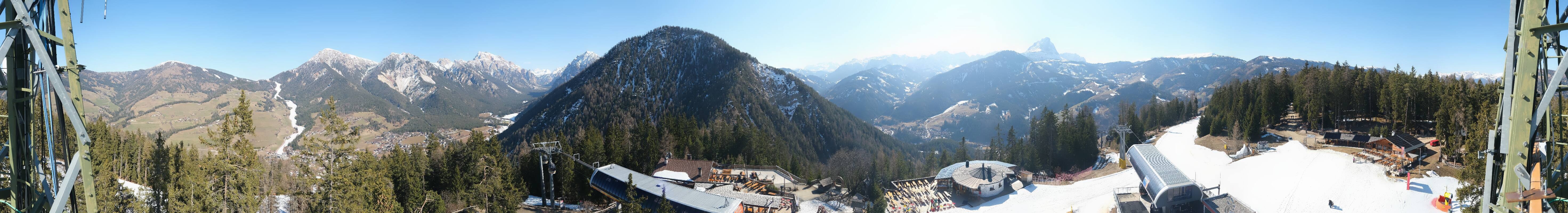 Archiv Foto Webcam Bergstation Piz de Plaies am Kronplatz