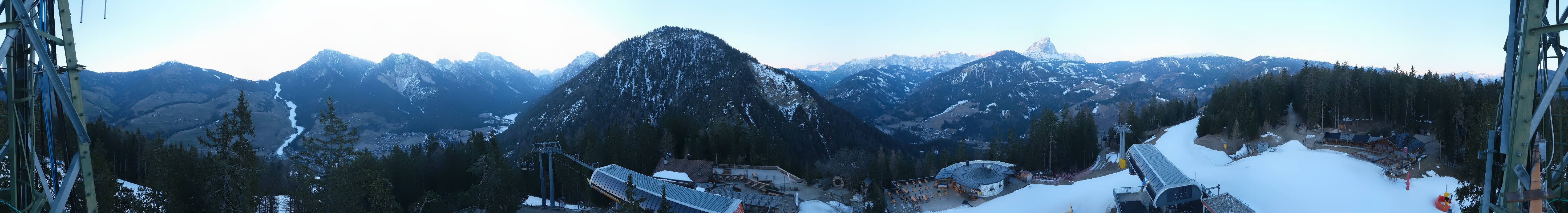 Archived image Webcam Mountain station Piz de Plaies at Kronplatz