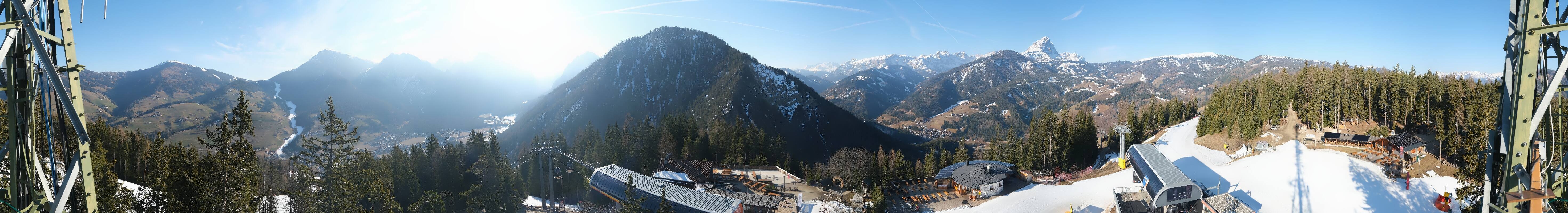 Archived image Webcam Mountain station Piz de Plaies at Kronplatz