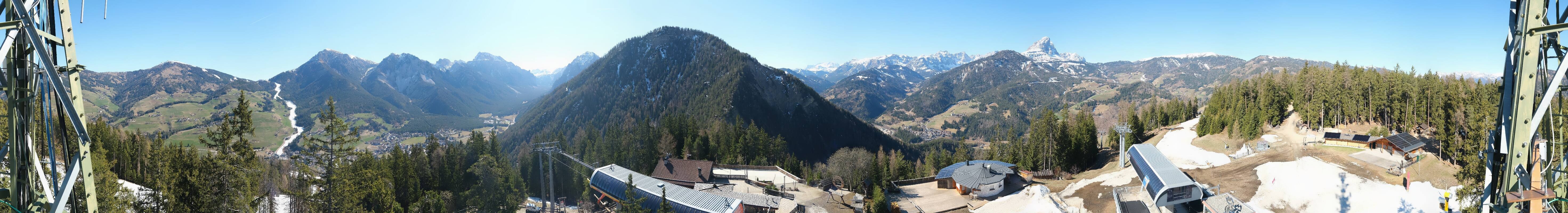 Archiv Foto Webcam Bergstation Piz de Plaies am Kronplatz