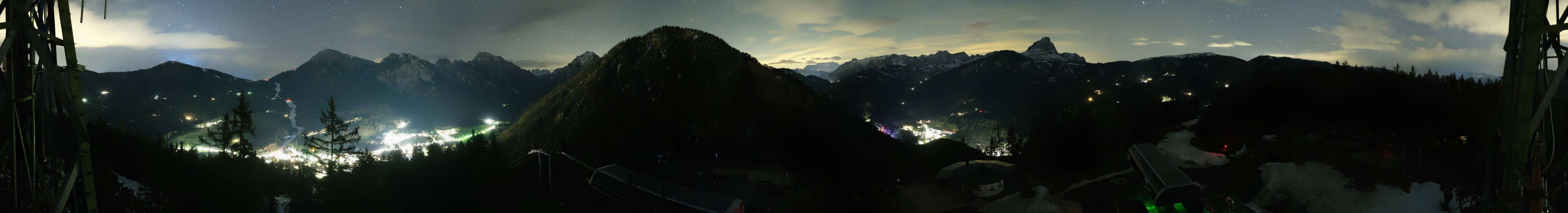 Archived image Webcam Mountain station Piz de Plaies at Kronplatz
