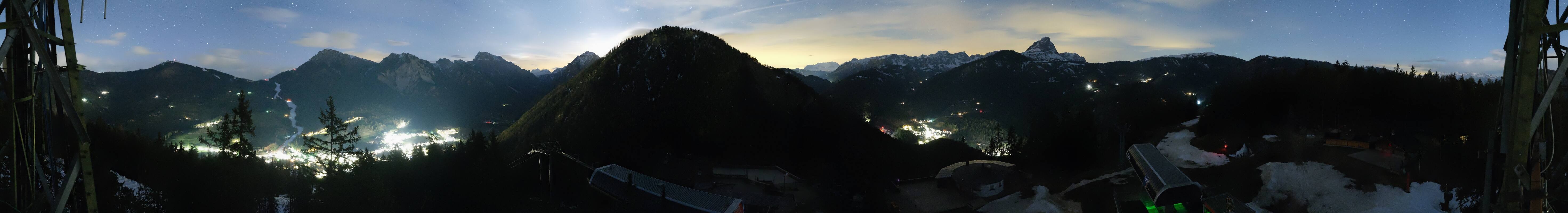 Archived image Webcam Mountain station Piz de Plaies at Kronplatz