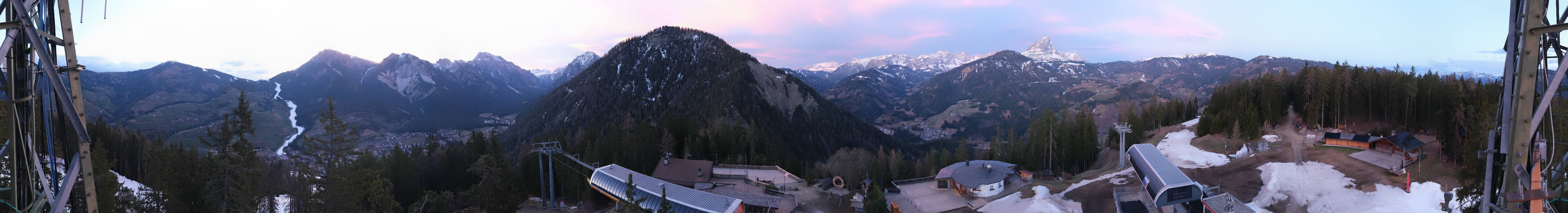 Archived image Webcam Mountain station Piz de Plaies at Kronplatz