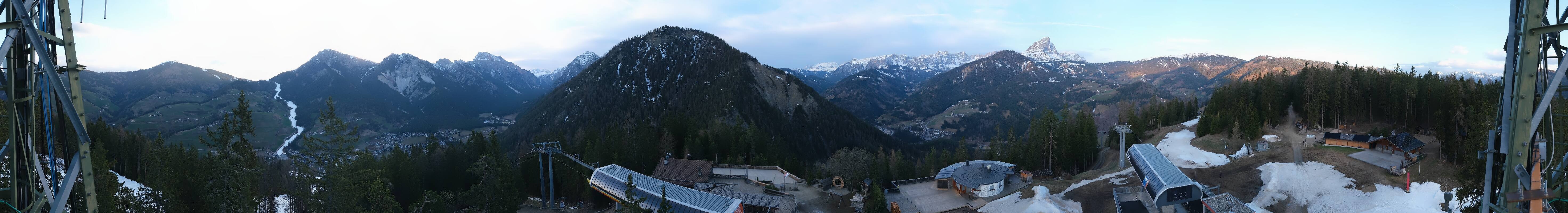 Archived image Webcam Mountain station Piz de Plaies at Kronplatz