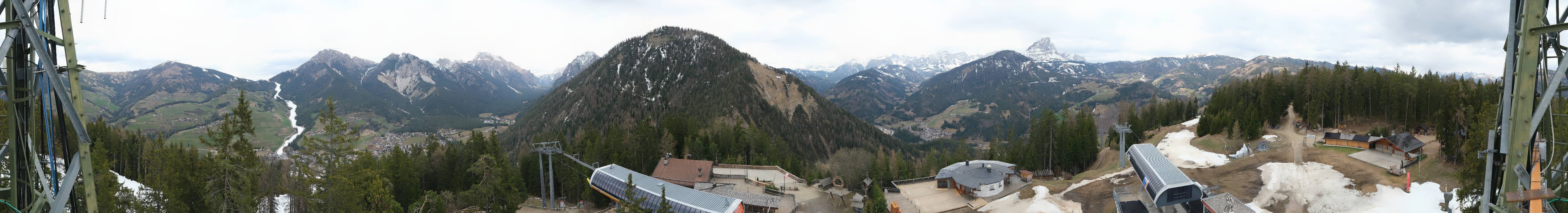 Archived image Webcam Mountain station Piz de Plaies at Kronplatz