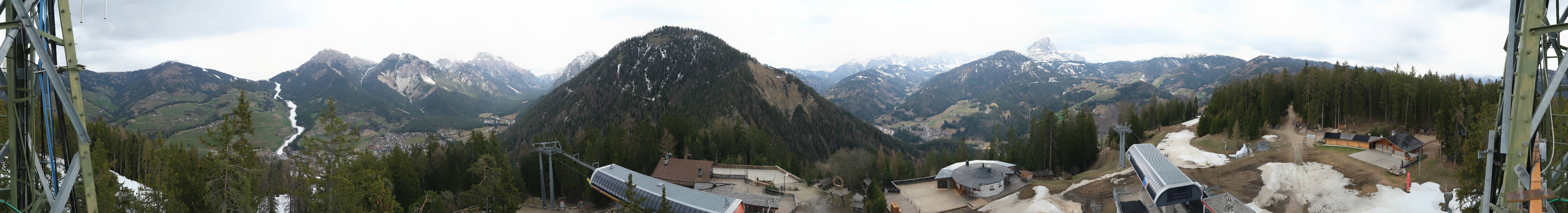 Archived image Webcam Mountain station Piz de Plaies at Kronplatz