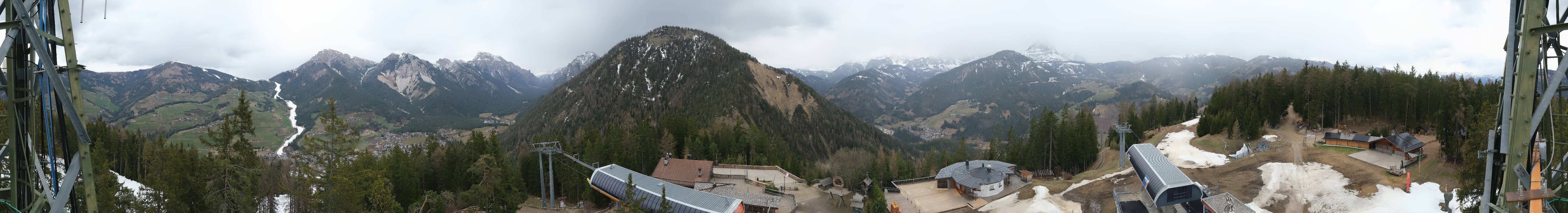 Archiv Foto Webcam Bergstation Piz de Plaies am Kronplatz