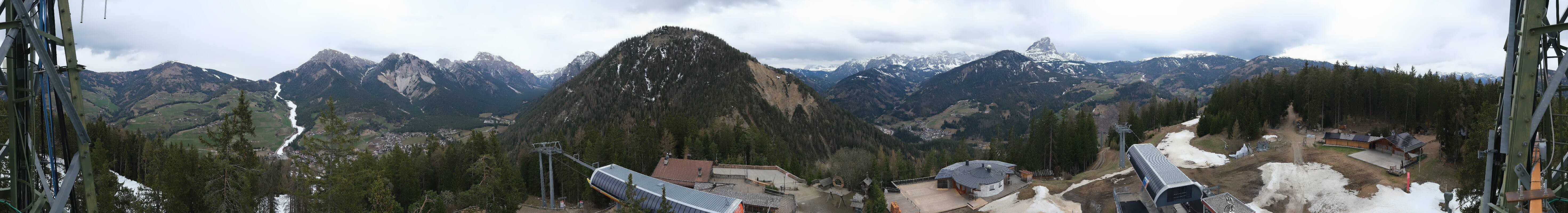 Archived image Webcam Mountain station Piz de Plaies at Kronplatz