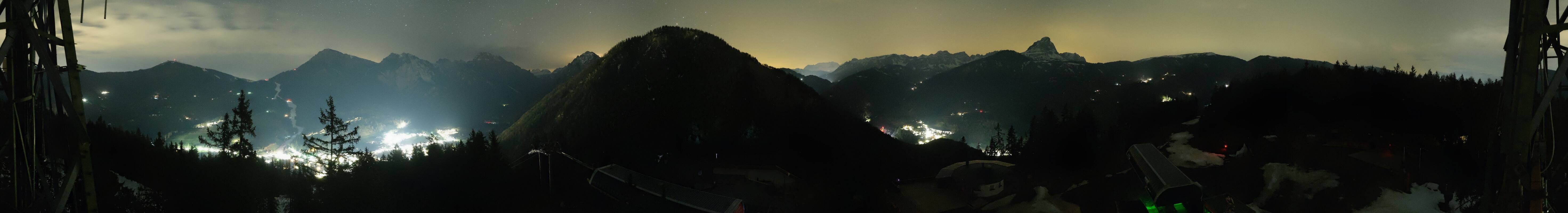 Archived image Webcam Mountain station Piz de Plaies at Kronplatz