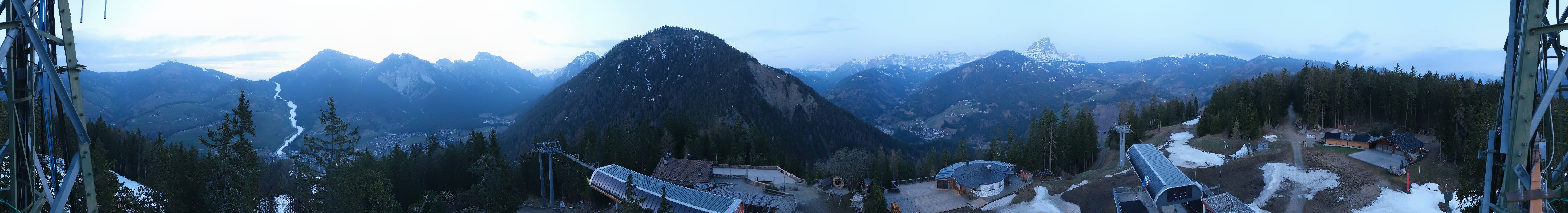 Archived image Webcam Mountain station Piz de Plaies at Kronplatz