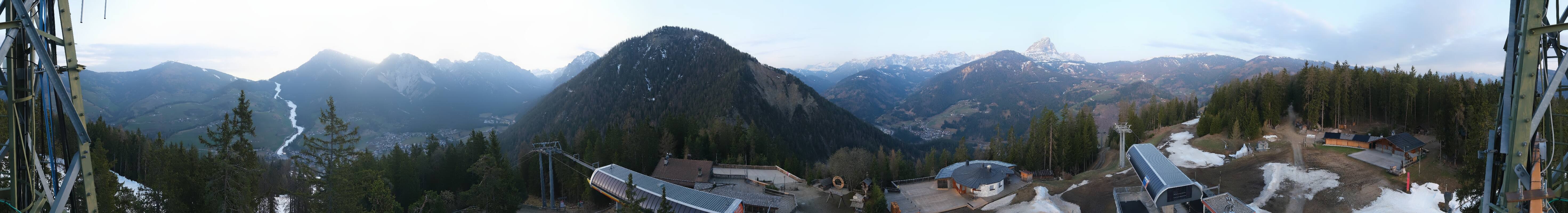 Archived image Webcam Mountain station Piz de Plaies at Kronplatz