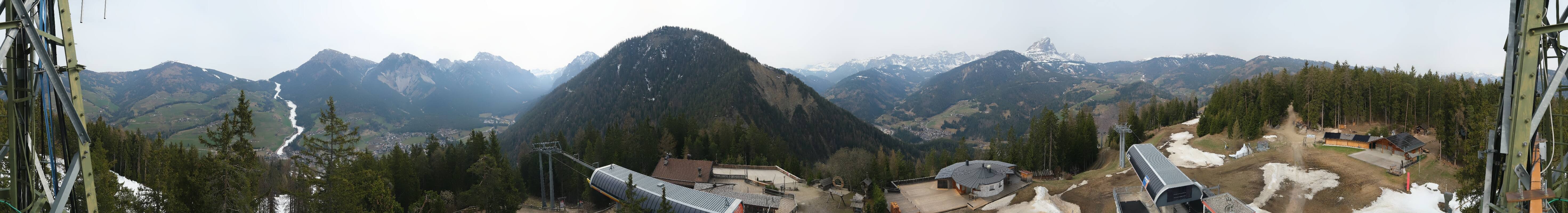 Archived image Webcam Mountain station Piz de Plaies at Kronplatz