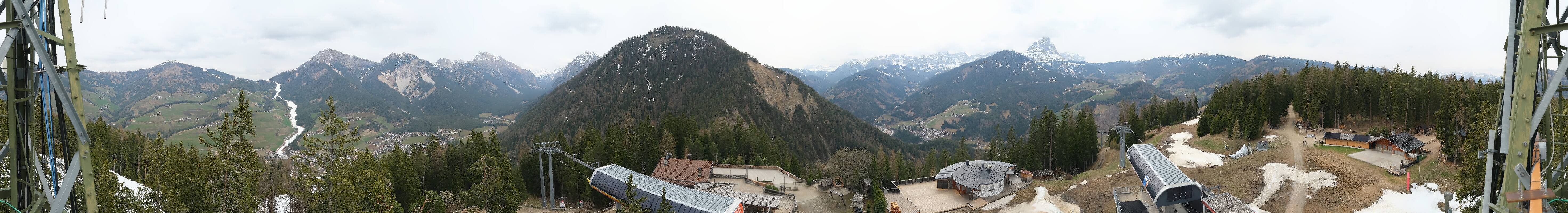 Archived image Webcam Mountain station Piz de Plaies at Kronplatz