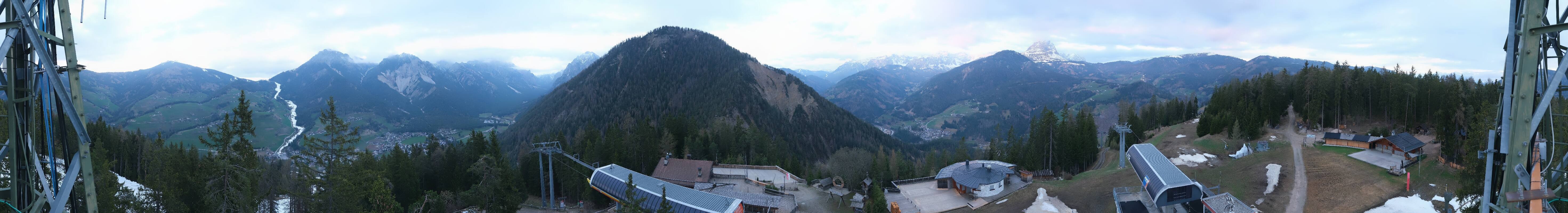 Archiv Foto Webcam Bergstation Piz de Plaies am Kronplatz