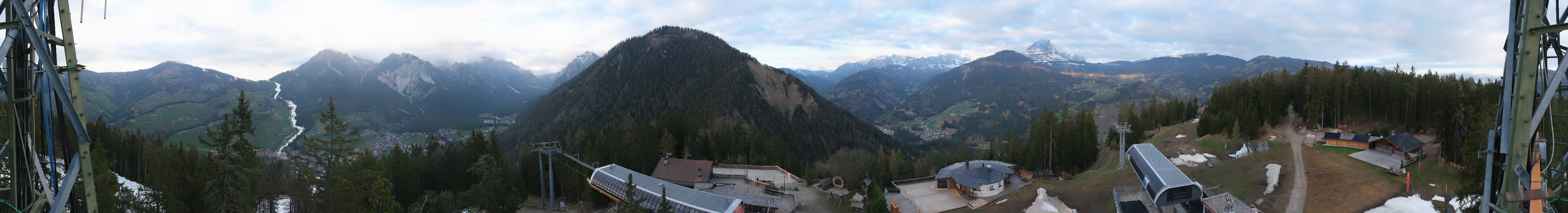 Archiv Foto Webcam Bergstation Piz de Plaies am Kronplatz