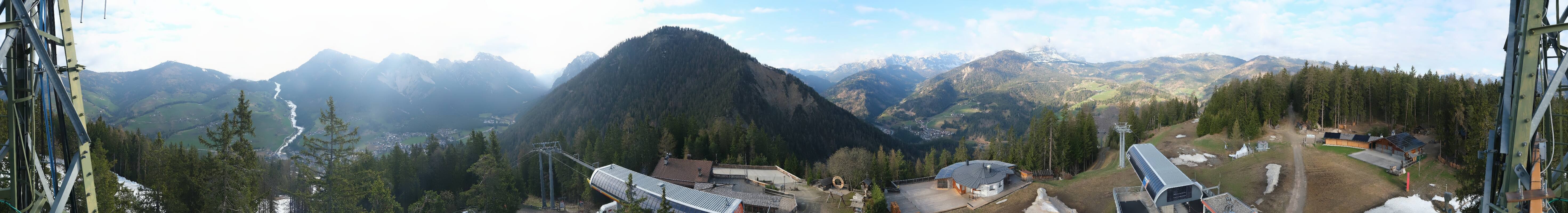 Archiv Foto Webcam Bergstation Piz de Plaies am Kronplatz