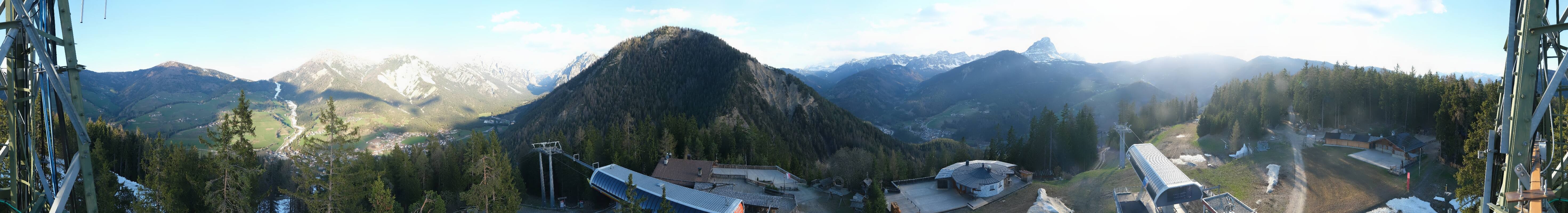 Archiv Foto Webcam Bergstation Piz de Plaies am Kronplatz