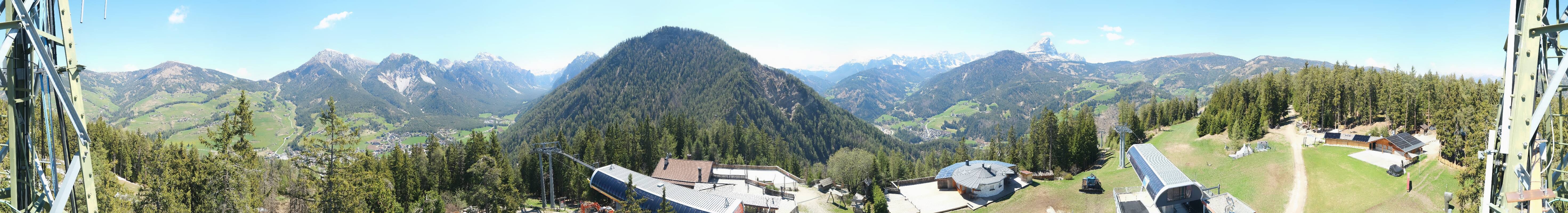 Archiv Foto Webcam Bergstation Piz de Plaies am Kronplatz