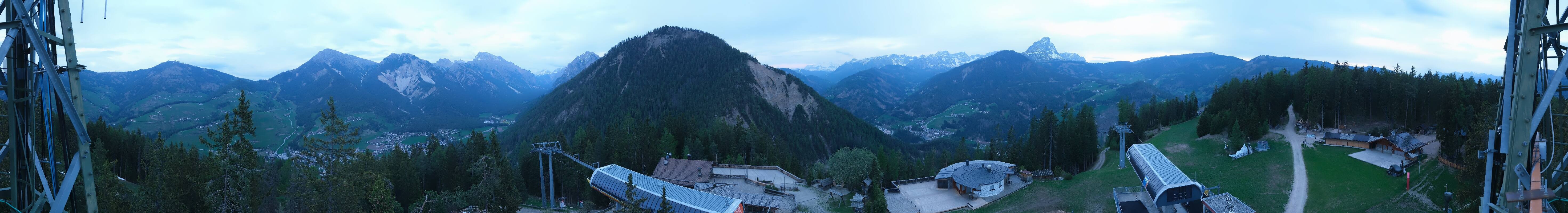 Archived image Webcam Mountain station Piz de Plaies at Kronplatz