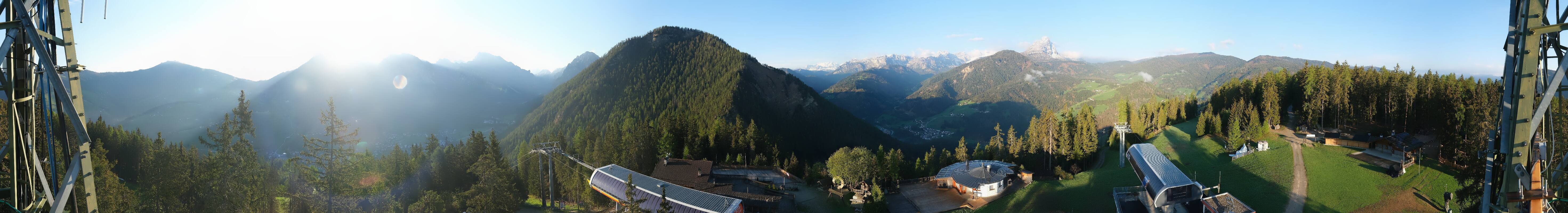 Archiv Foto Webcam Bergstation Piz de Plaies am Kronplatz
