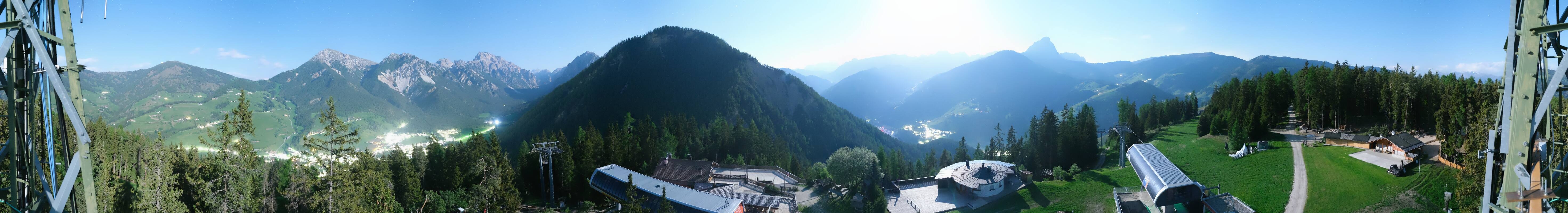 Archived image Webcam Mountain station Piz de Plaies at Kronplatz