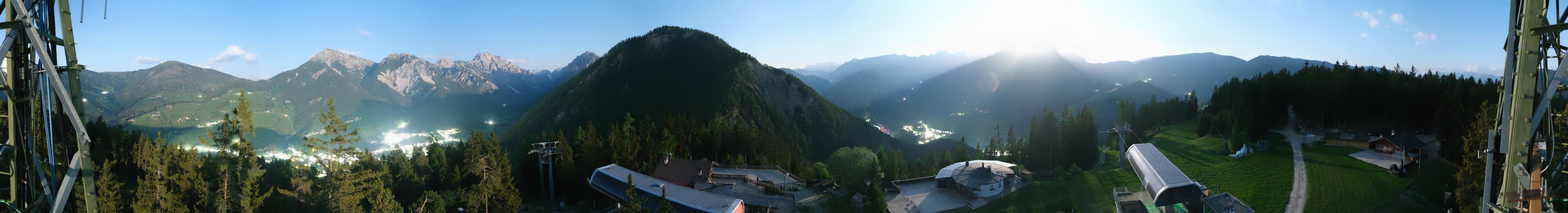 Archived image Webcam Mountain station Piz de Plaies at Kronplatz