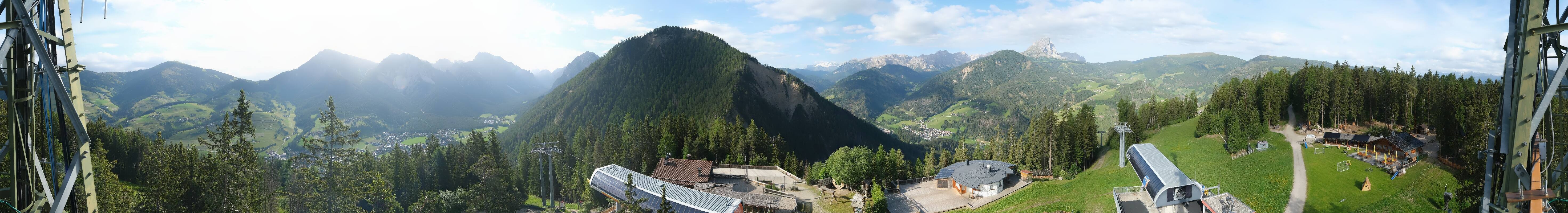 Archived image Webcam Mountain station Piz de Plaies at Kronplatz