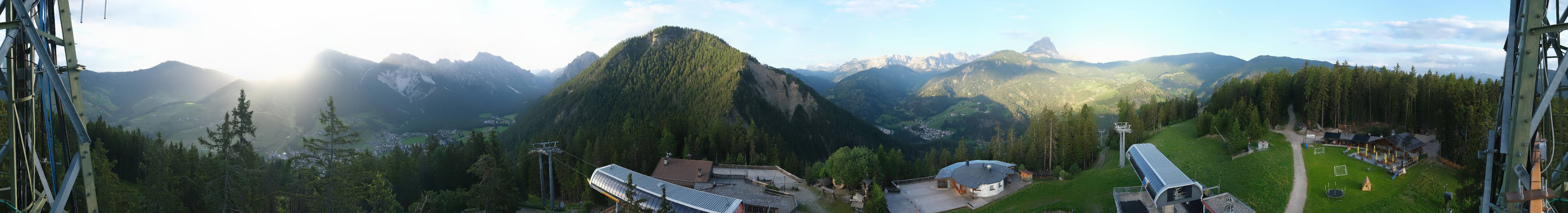 Archived image Webcam Mountain station Piz de Plaies at Kronplatz