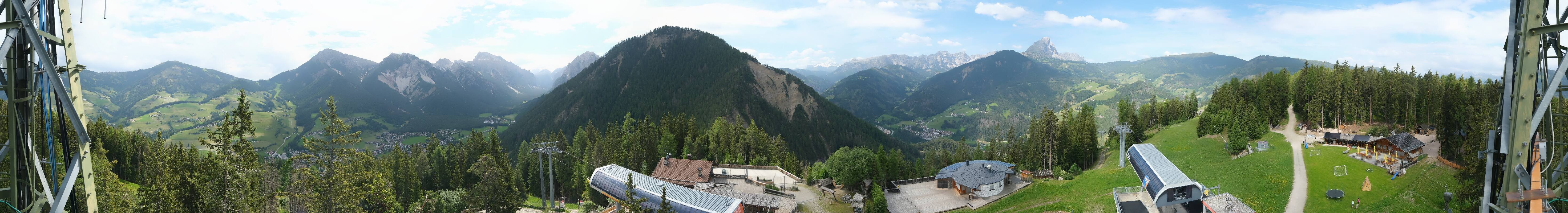 Archived image Webcam Mountain station Piz de Plaies at Kronplatz