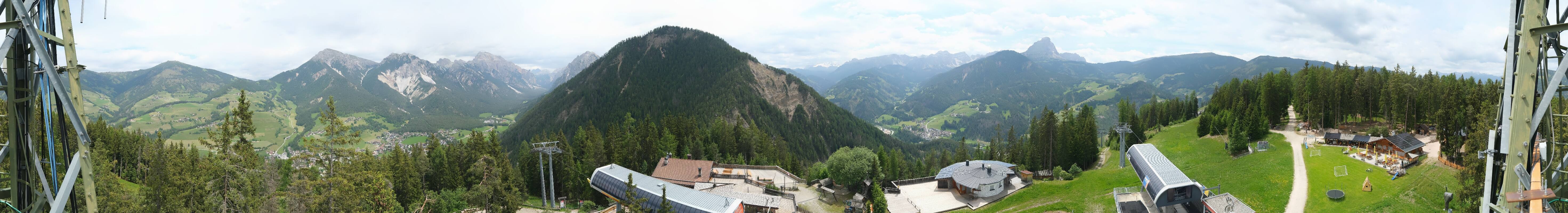 Archived image Webcam Mountain station Piz de Plaies at Kronplatz
