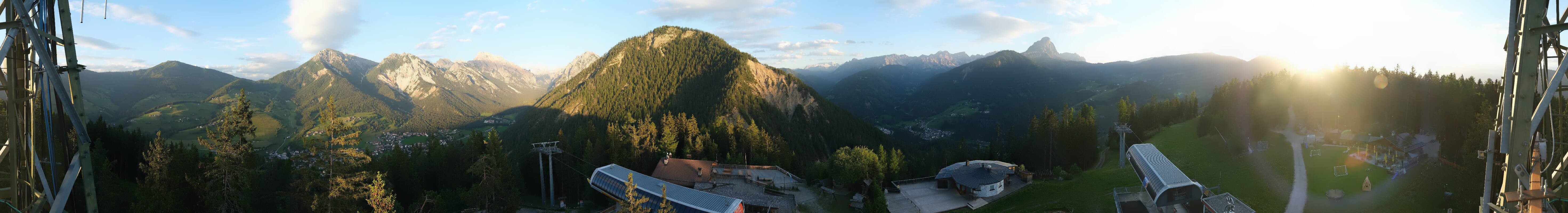 Archived image Webcam Mountain station Piz de Plaies at Kronplatz