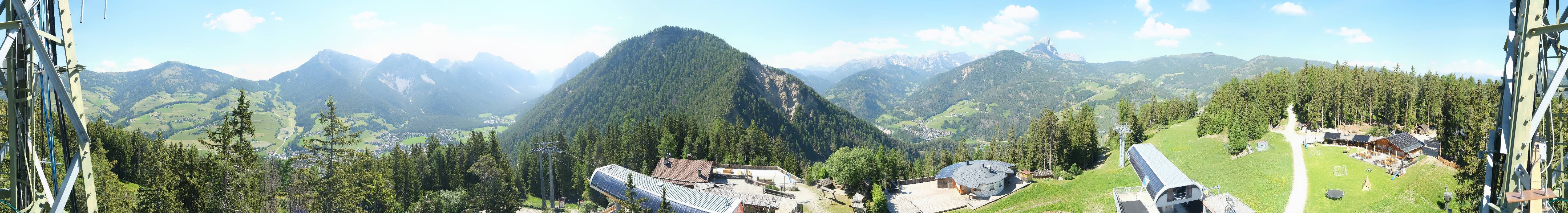 Archiv Foto Webcam Bergstation Piz de Plaies am Kronplatz