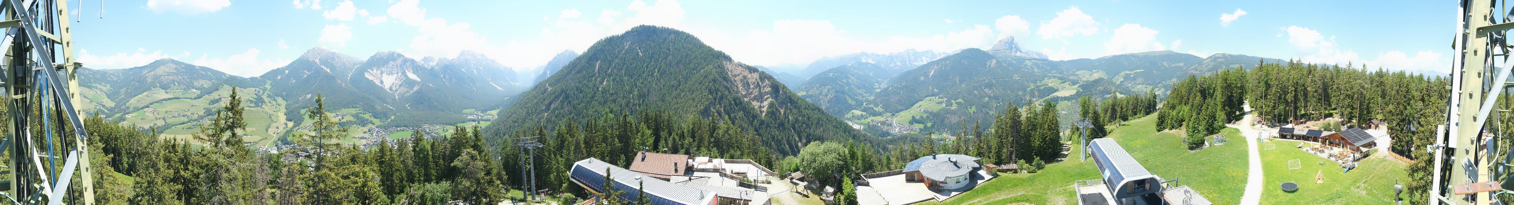 Archived image Webcam Mountain station Piz de Plaies at Kronplatz