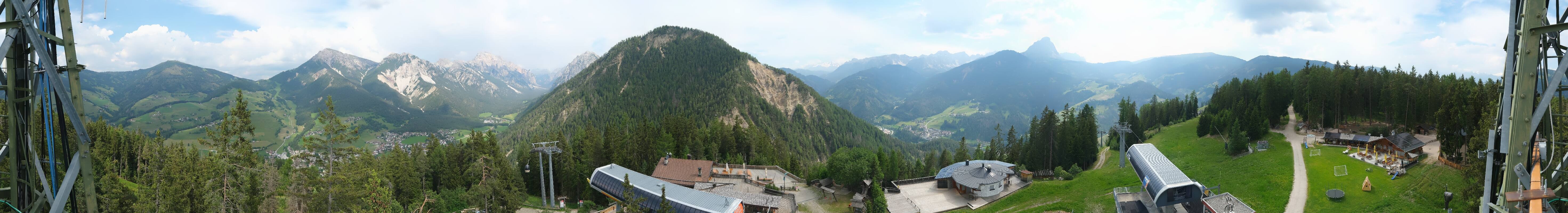 Archived image Webcam Mountain station Piz de Plaies at Kronplatz