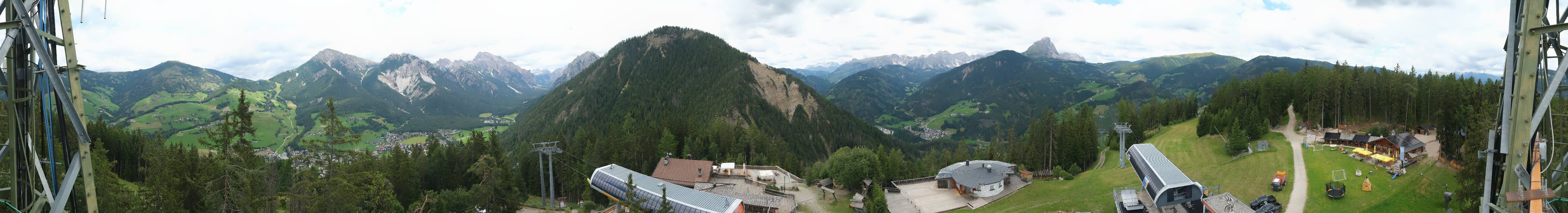 Archiv Foto Webcam Bergstation Piz de Plaies am Kronplatz