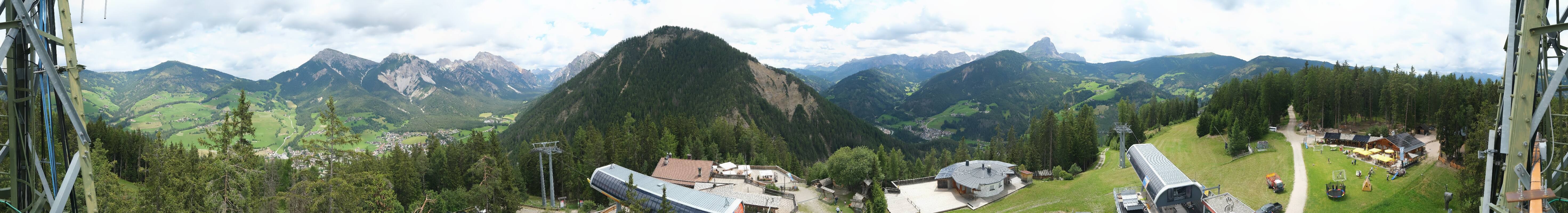 Archiv Foto Webcam Bergstation Piz de Plaies am Kronplatz