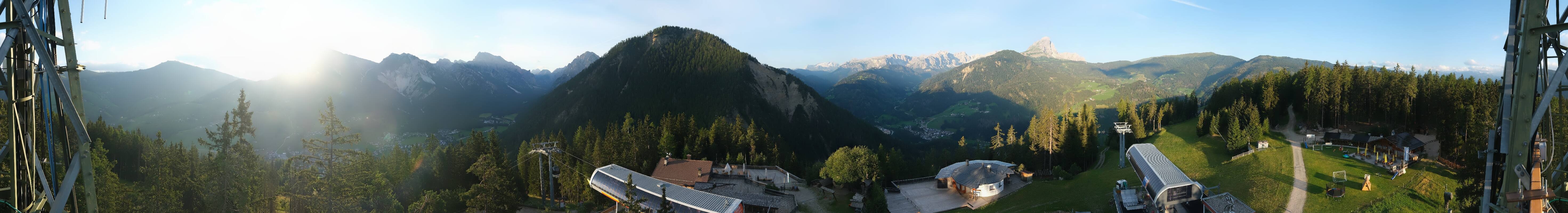 Archiv Foto Webcam Bergstation Piz de Plaies am Kronplatz