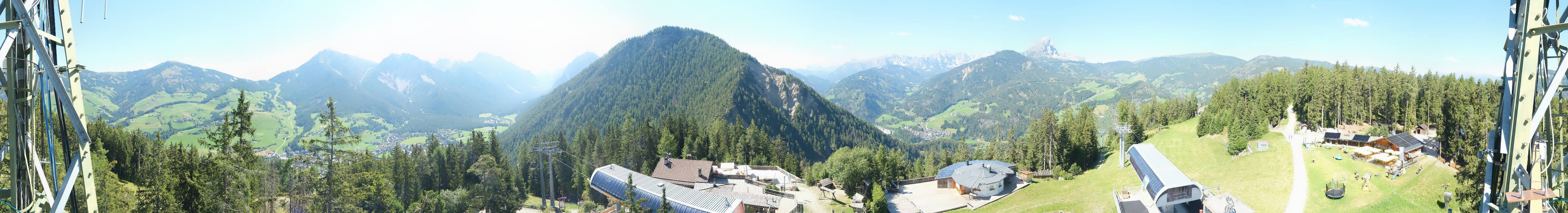 Archived image Webcam Mountain station Piz de Plaies at Kronplatz