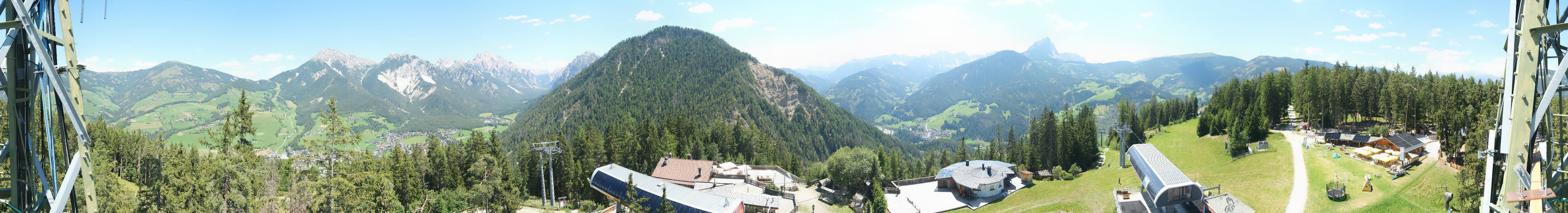 Archived image Webcam Mountain station Piz de Plaies at Kronplatz