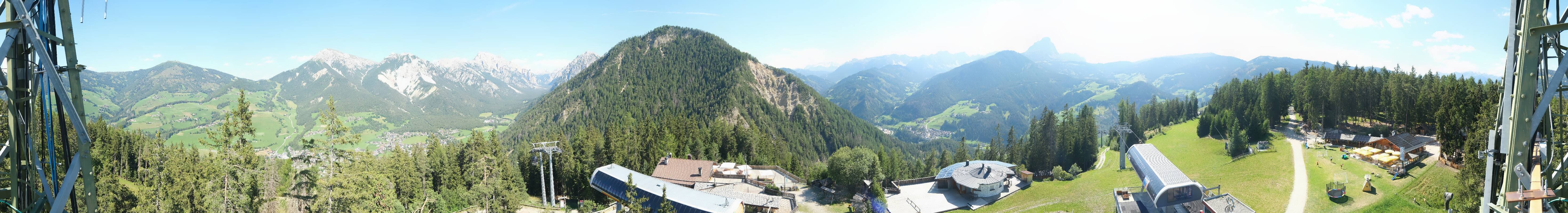 Archived image Webcam Mountain station Piz de Plaies at Kronplatz