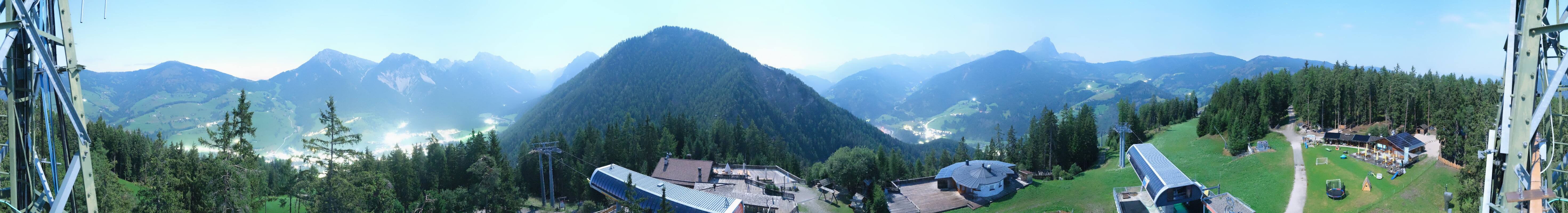 Archived image Webcam Mountain station Piz de Plaies at Kronplatz