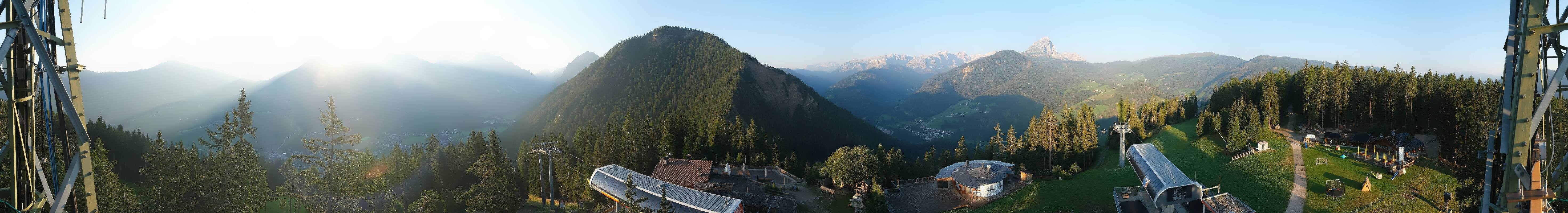Archived image Webcam Mountain station Piz de Plaies at Kronplatz