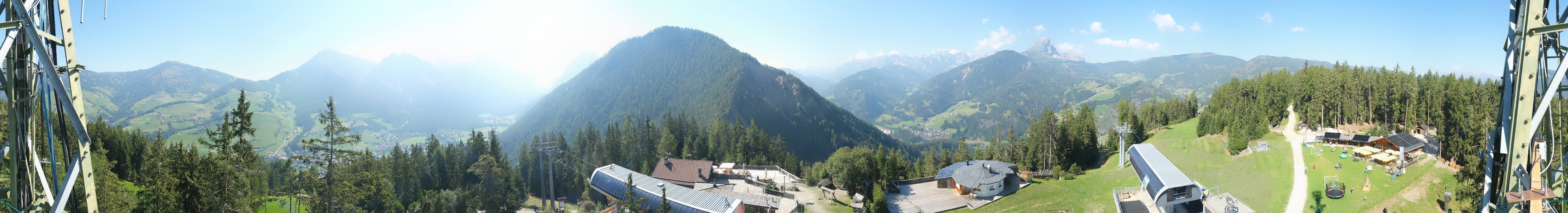 Archived image Webcam Mountain station Piz de Plaies at Kronplatz