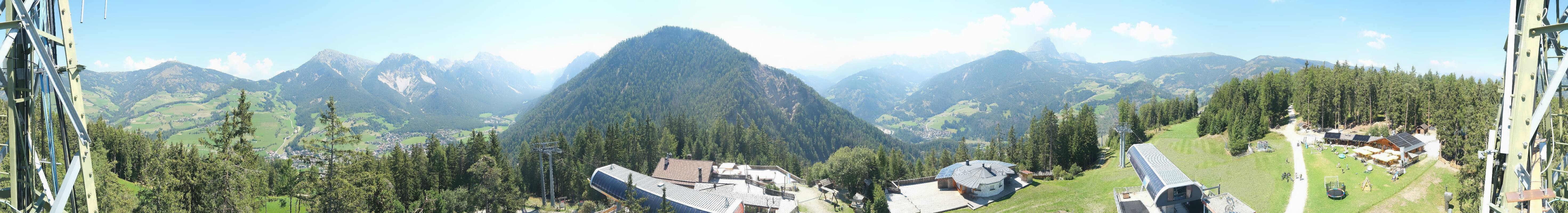 Archived image Webcam Mountain station Piz de Plaies at Kronplatz
