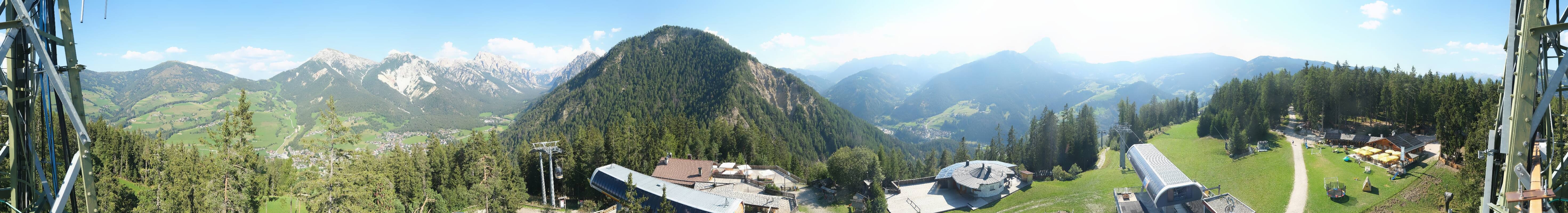 Archived image Webcam Mountain station Piz de Plaies at Kronplatz