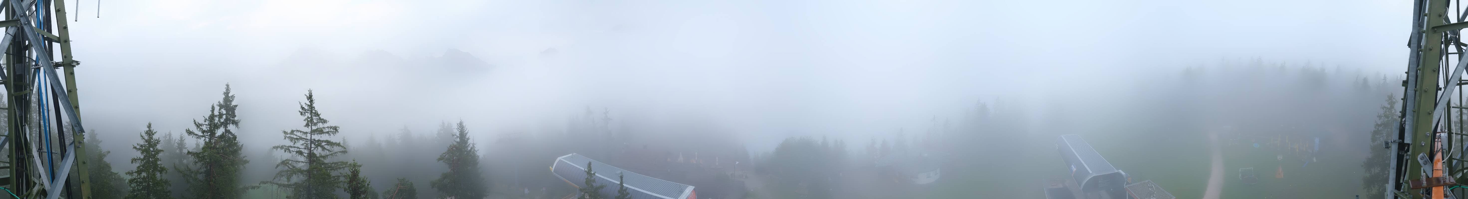 Archived image Webcam Mountain station Piz de Plaies at Kronplatz